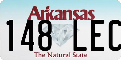 AR license plate 148LEC