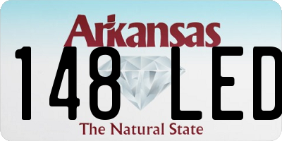AR license plate 148LED