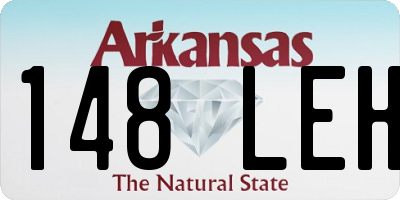 AR license plate 148LEH