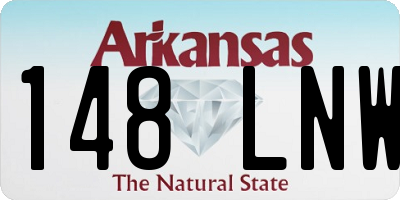 AR license plate 148LNW