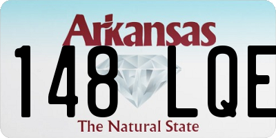 AR license plate 148LQE