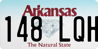 AR license plate 148LQH