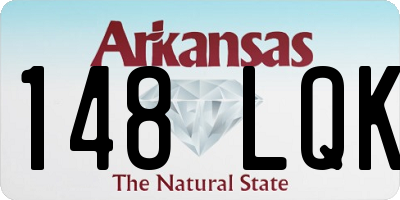 AR license plate 148LQK