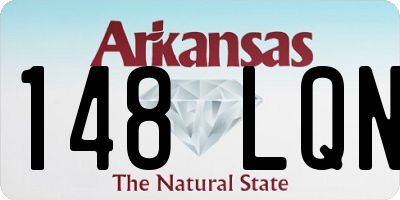 AR license plate 148LQN
