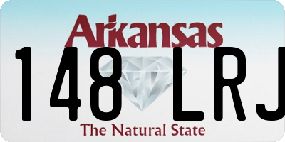 AR license plate 148LRJ