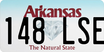 AR license plate 148LSE