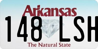 AR license plate 148LSH
