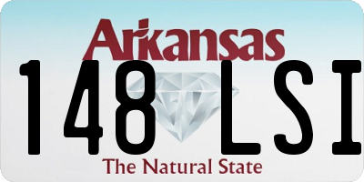 AR license plate 148LSI