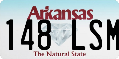 AR license plate 148LSM