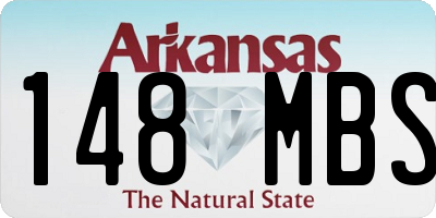 AR license plate 148MBS