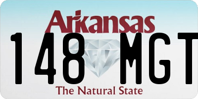 AR license plate 148MGT