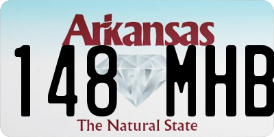 AR license plate 148MHB