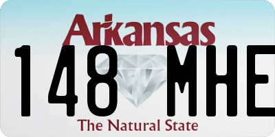 AR license plate 148MHE
