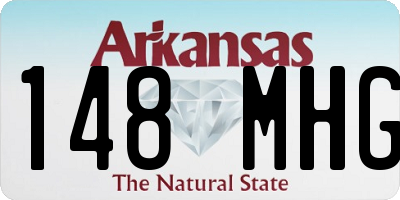 AR license plate 148MHG