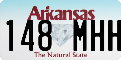 AR license plate 148MHH