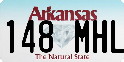 AR license plate 148MHL