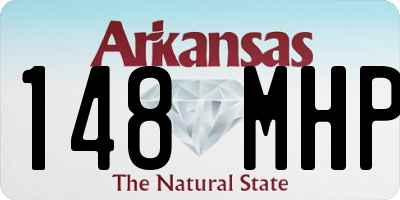 AR license plate 148MHP