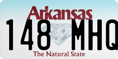 AR license plate 148MHQ
