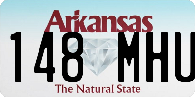 AR license plate 148MHU
