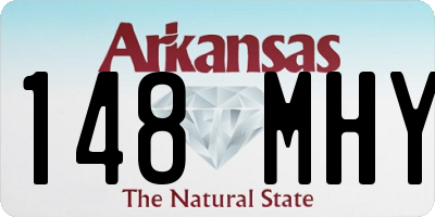 AR license plate 148MHY