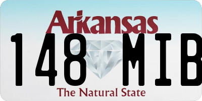 AR license plate 148MIB
