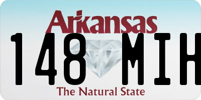 AR license plate 148MIH