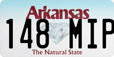 AR license plate 148MIP