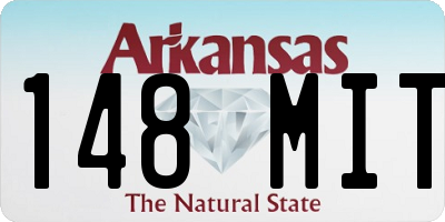 AR license plate 148MIT