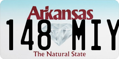 AR license plate 148MIY