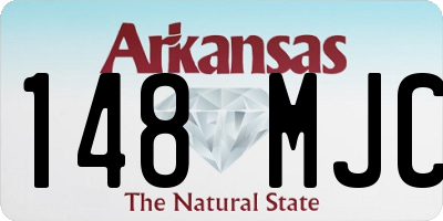 AR license plate 148MJC