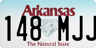 AR license plate 148MJJ