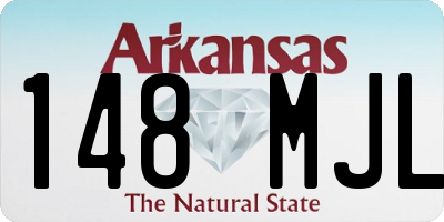 AR license plate 148MJL