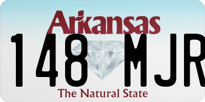 AR license plate 148MJR