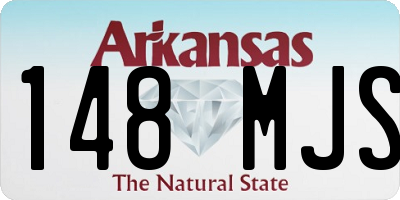 AR license plate 148MJS