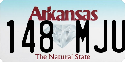 AR license plate 148MJU