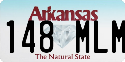 AR license plate 148MLM
