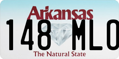 AR license plate 148MLO