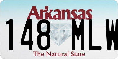 AR license plate 148MLW