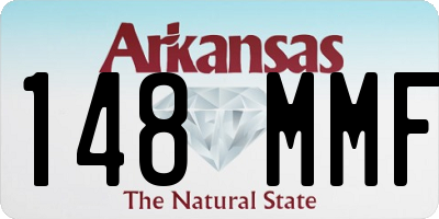 AR license plate 148MMF
