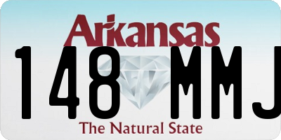AR license plate 148MMJ