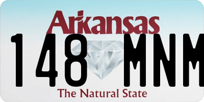 AR license plate 148MNM