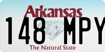 AR license plate 148MPY
