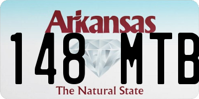 AR license plate 148MTB