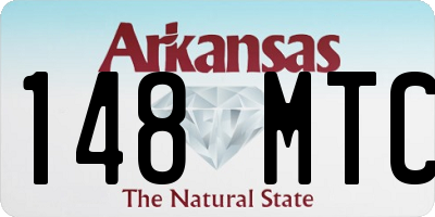 AR license plate 148MTC