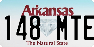 AR license plate 148MTE