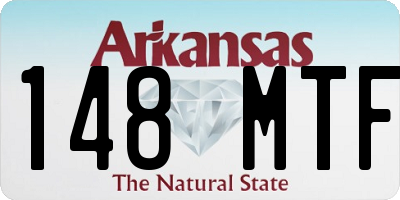 AR license plate 148MTF