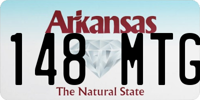AR license plate 148MTG