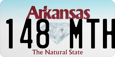 AR license plate 148MTH