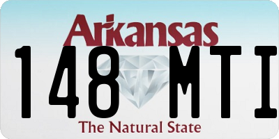 AR license plate 148MTI