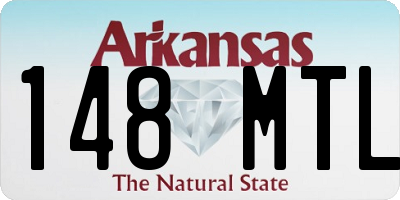 AR license plate 148MTL
